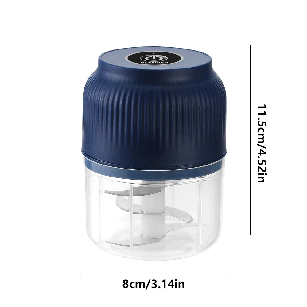 Dimension hachoire mini rechargeable