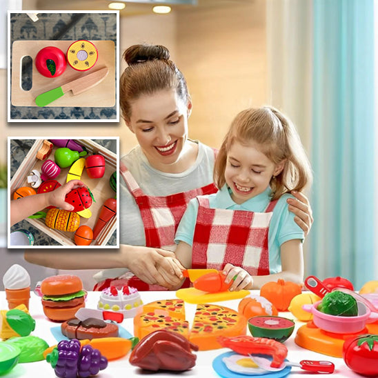 Jeu de Découpe Alimentaire™ - 46 Pièces