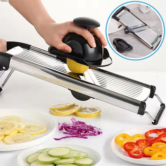 Mandoline de cuisine pliable qui découpe pomme de terre