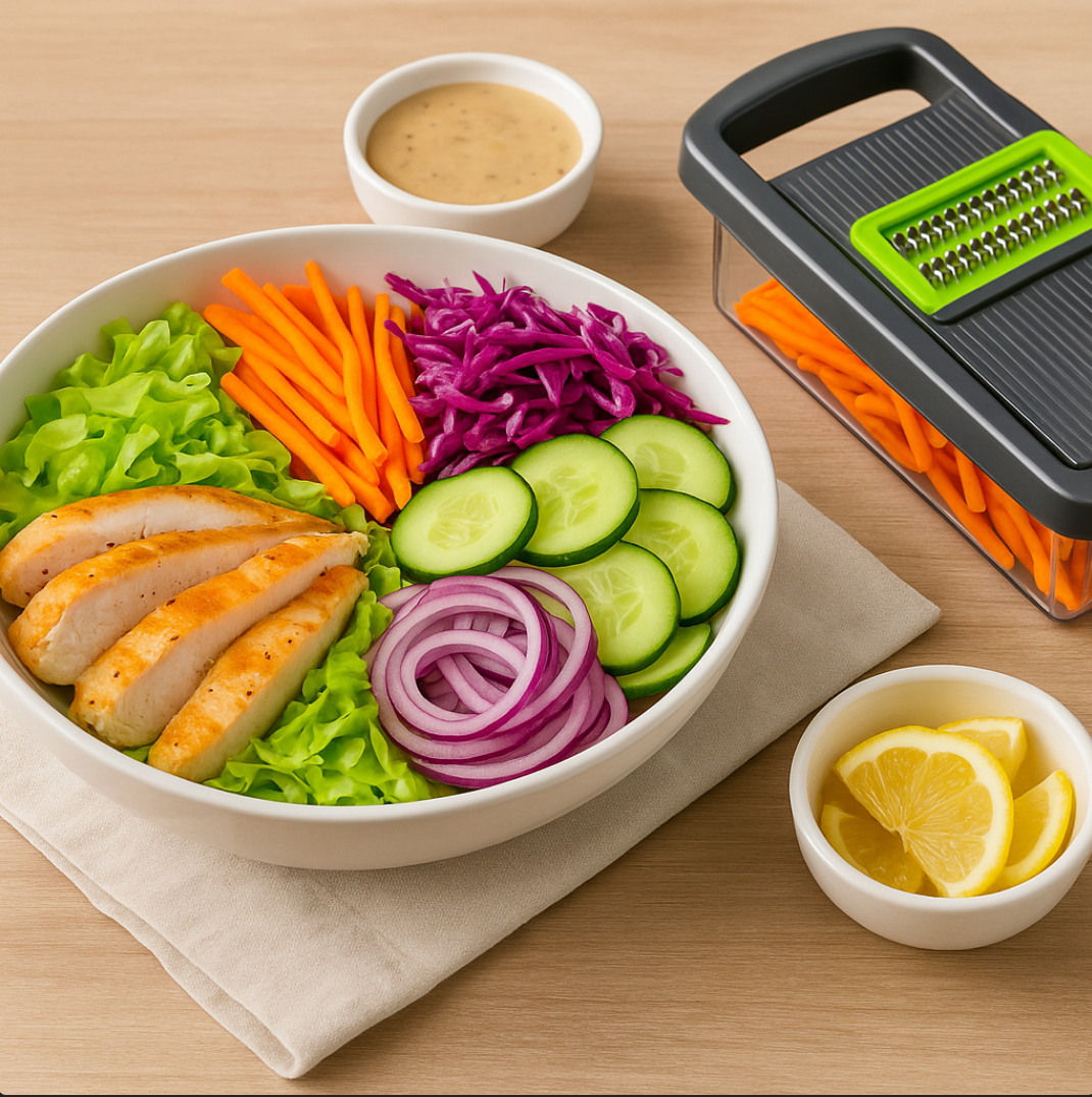 salade équilibrée et saine 