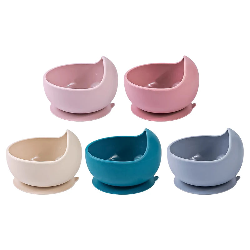 Bol Ventouse en Silicone pour Bébés et Enfants (avec cuillère)™