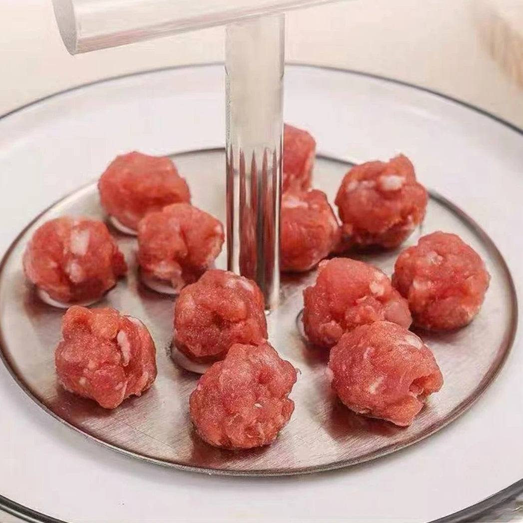 Machine à Boulettes Inox™ – Des Boulettes Parfaites en Un Geste