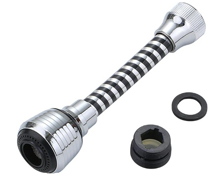 Lot de 2 Extensions de robinet rotatives haute pression - Economiseurs d'eau™