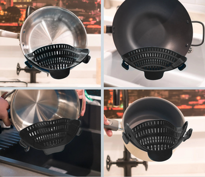 Passoire en Silicone Clipsable et Réglable™