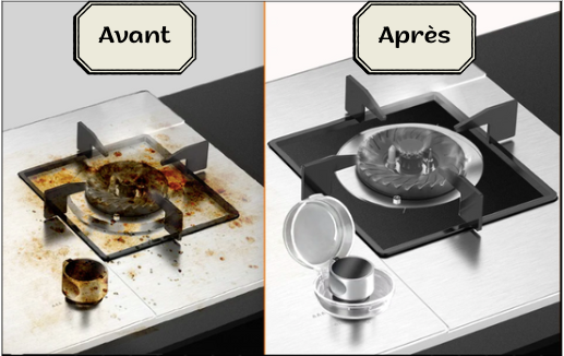 Kit de 8 tapis protecteurs de cuisinière en fibre de verre enduit™