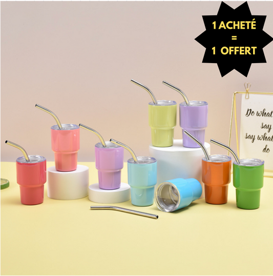 Mini Gobelets Thermos avec Paille™