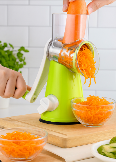 Mandoline de cuisine multifonction avec lames ajustables pour découpe précise des légumes