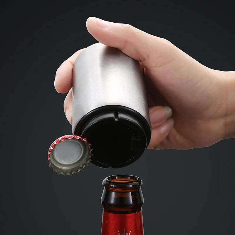 Ouvre-Bouteille de Bière Automatique en Acier Inoxydable™