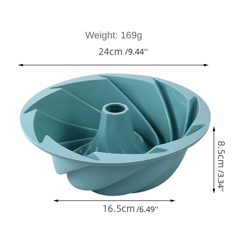 Moule "Tourbilon" en mousseline de soie™ - 3 coloris