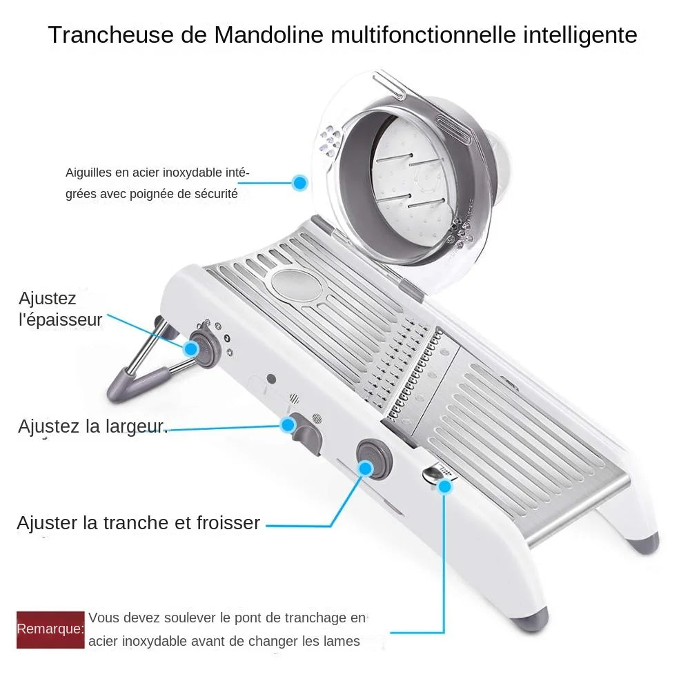 Mandoline Multifonction - 18 Types de Formes™