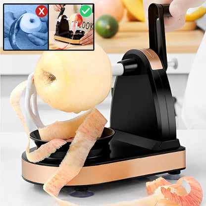 Machine à éplucher les fruits et légumes avec manivelle ergonomique