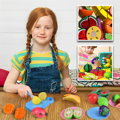 Jeu de Découpe Alimentaire™ - 46 Pièces