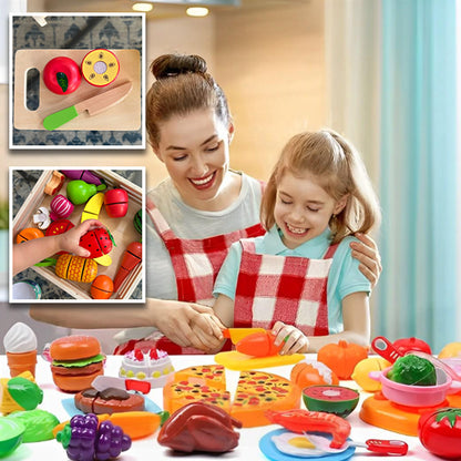 Jeu de Découpe Alimentaire™ - 46 Pièces