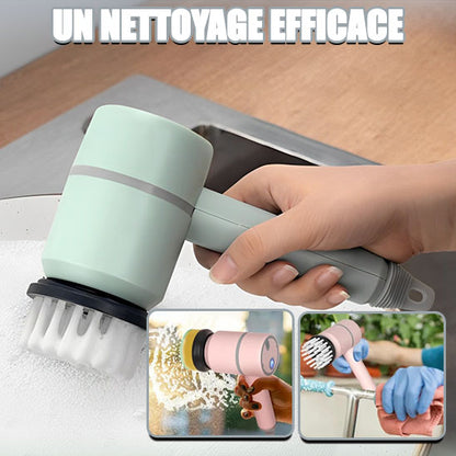 Brosse Électrique Rechargeable USB™ (4 embouts différents)