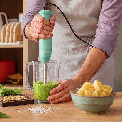 Mixeur plongeant multifonction pour soupes, sauces et smoothies faits maison.
Livraison partout en France 