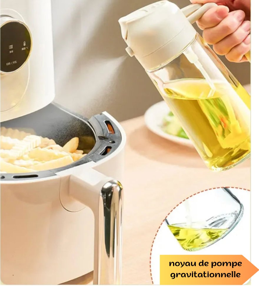 Distributeur automatique d'huile d'olive/sauces 2 en 1 ™ - Monely Kitchen