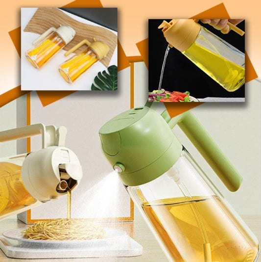 Distributeur automatique d'huile d'olive/sauces 2 en 1 ™ - Monely Kitchen